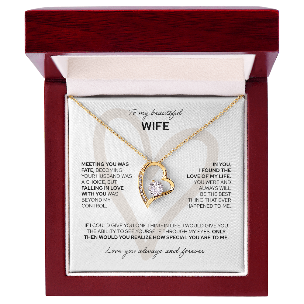 To My Wife | Forever Love Necklace | SOLD OUT
