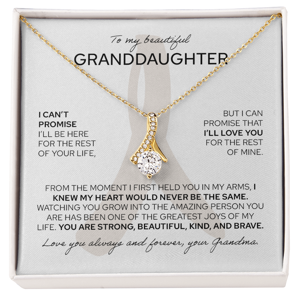 To My Granddaughter | Alluring Beauty Necklace