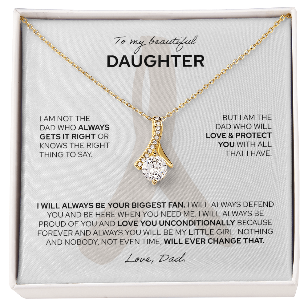 To My Daughter | From Dad | Alluring Beauty Necklace