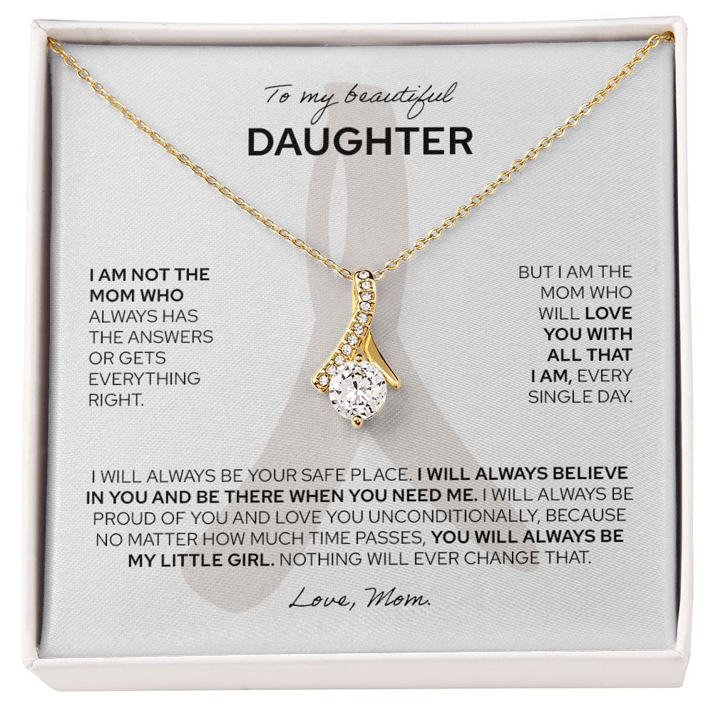 To My Daughter | From Mom | Alluring Beauty Necklace