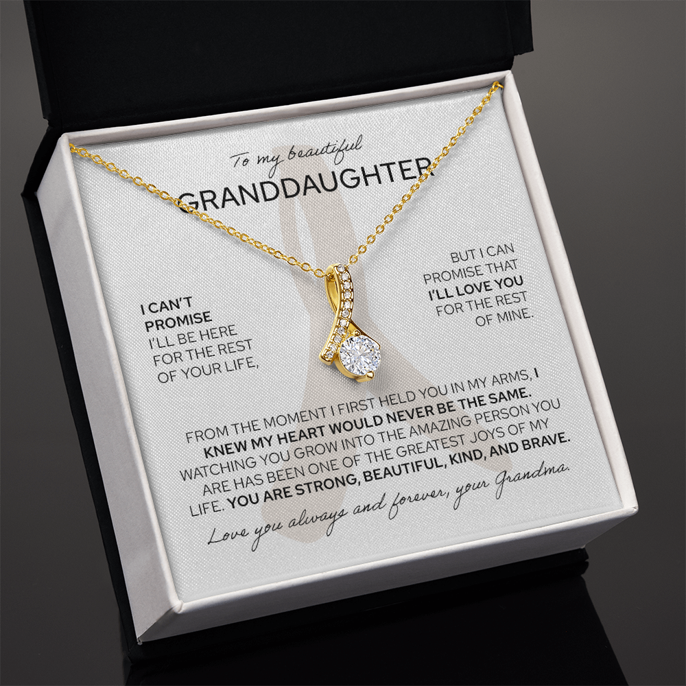 To My Granddaughter | Alluring Beauty Necklace