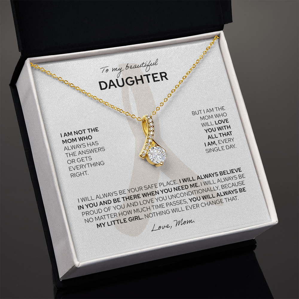 To My Daughter | From Mom | Alluring Beauty Necklace