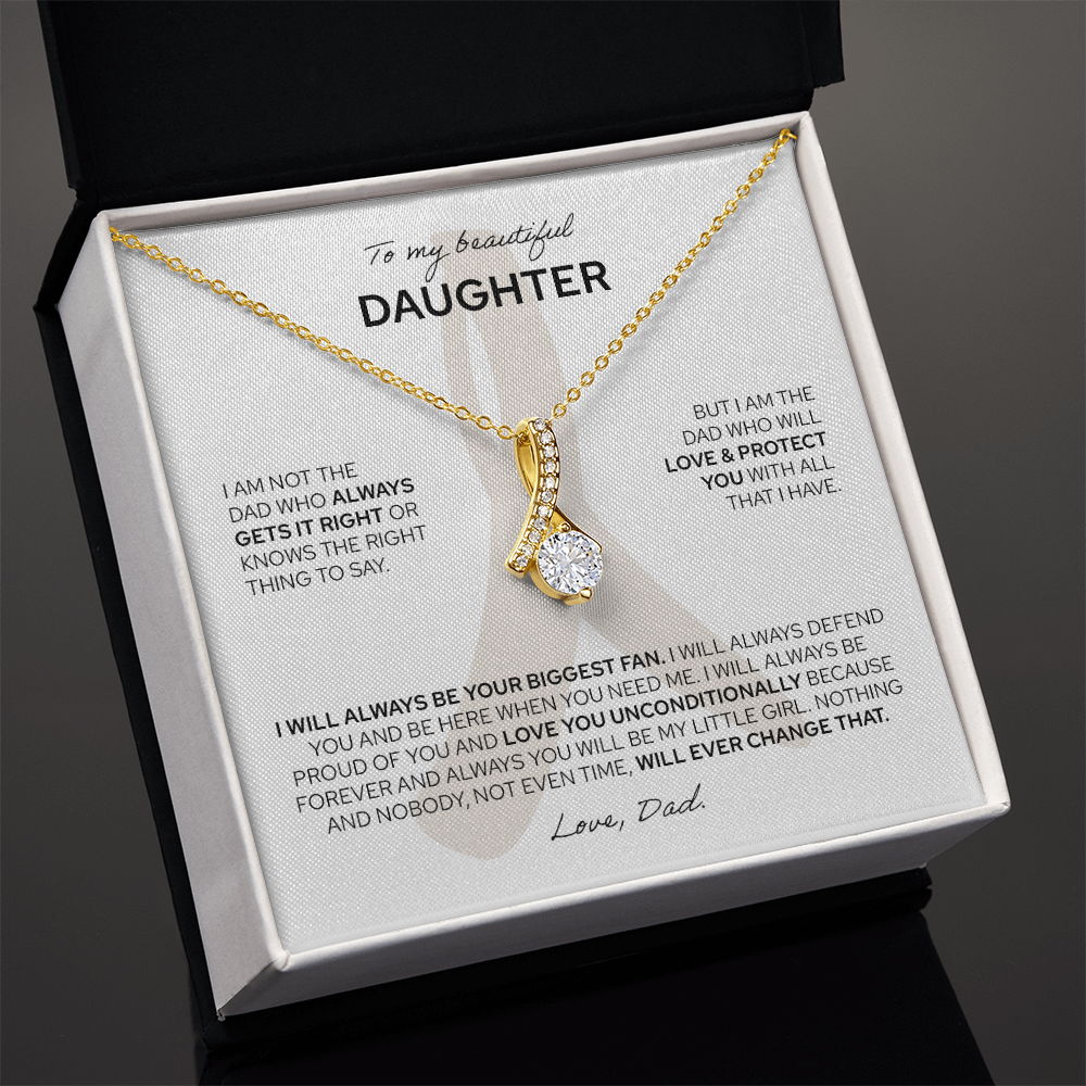 To My Daughter | From Dad | Alluring Beauty Necklace