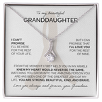 To My Granddaughter | Alluring Beauty Necklace