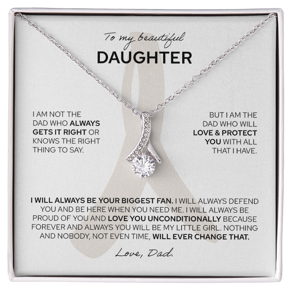To My Daughter | From Dad | Alluring Beauty Necklace