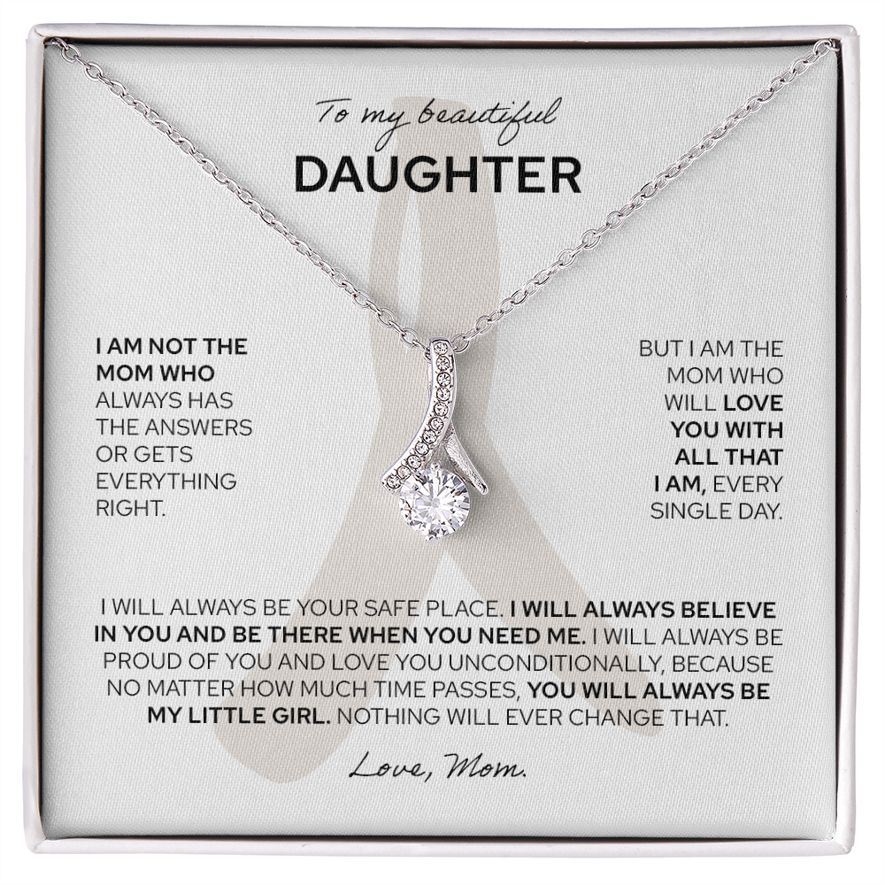 To My Daughter | From Mom | Alluring Beauty Necklace