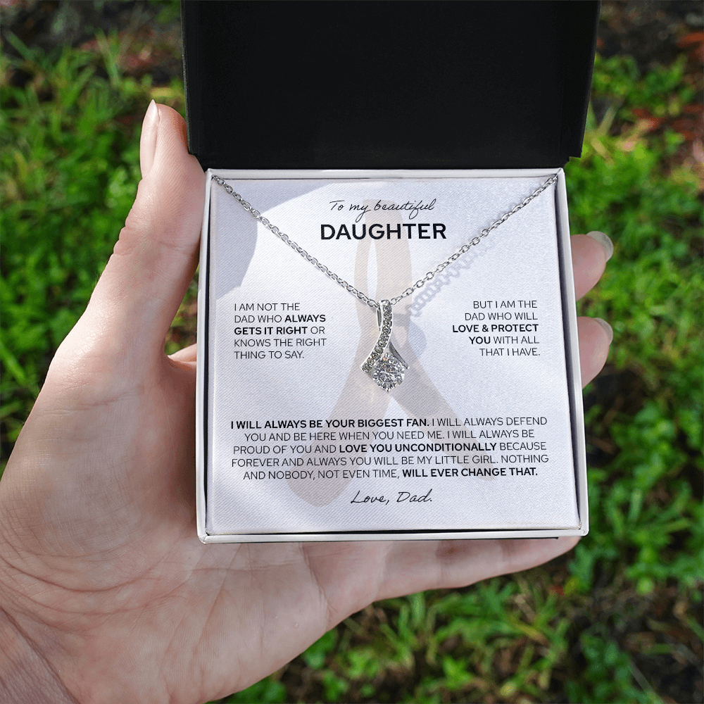 To My Daughter | From Dad | Alluring Beauty Necklace