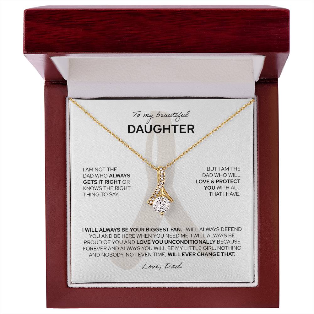 To My Daughter | From Dad | Alluring Beauty Necklace