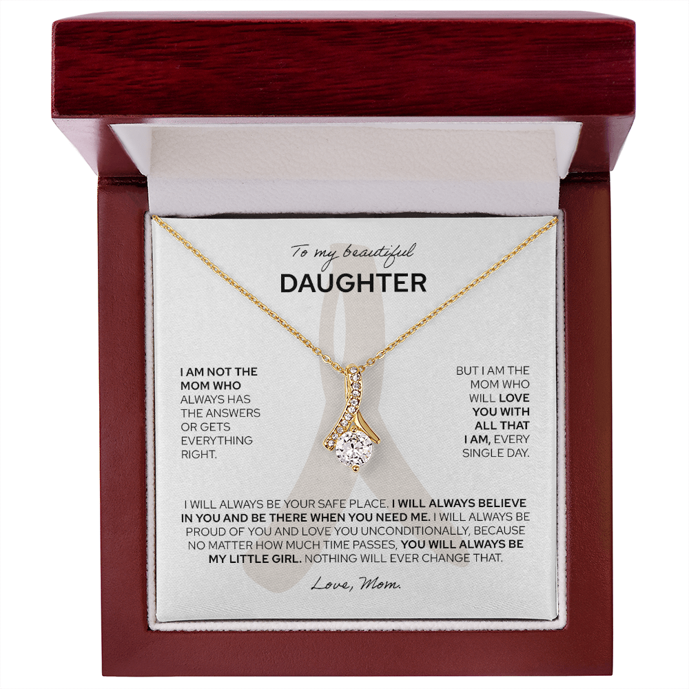 To My Daughter | From Mom | Alluring Beauty Necklace