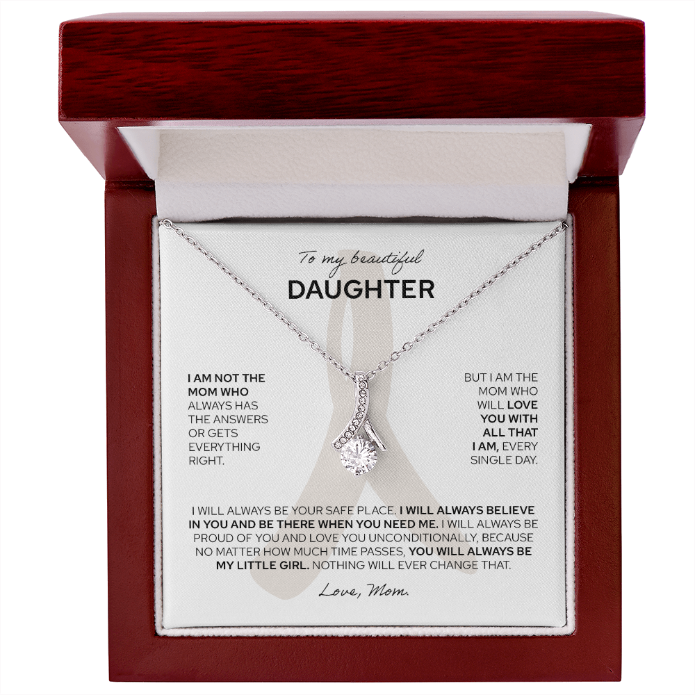 To My Daughter | From Mom | Alluring Beauty Necklace