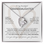 To My Granddaughter - Forever Love Necklace