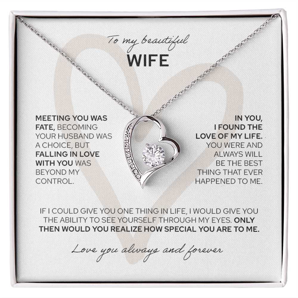 To My Wife | Forever Love Necklace | SOLD OUT