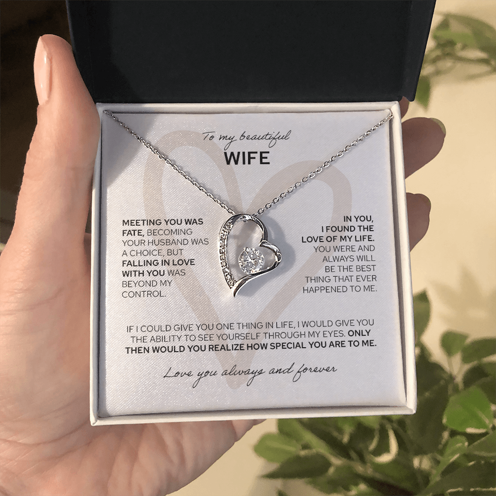 To My Wife | Forever Love Necklace | SOLD OUT