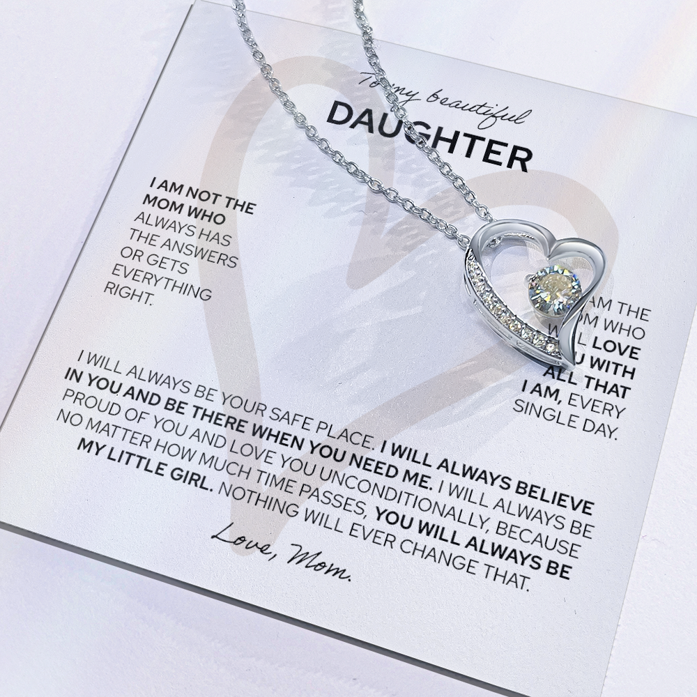 To My Daughter | From Mom | Forever Love Necklace