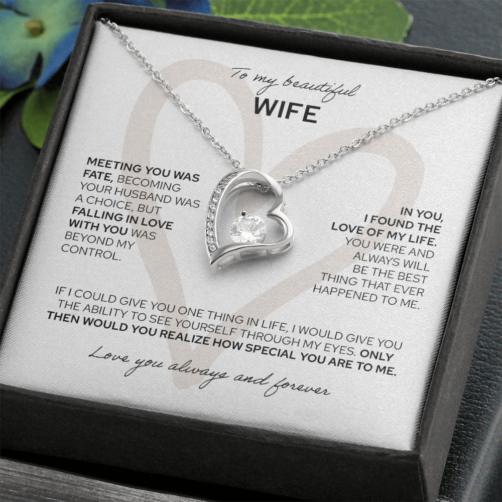 To My Wife | Forever Love Necklace | SOLD OUT