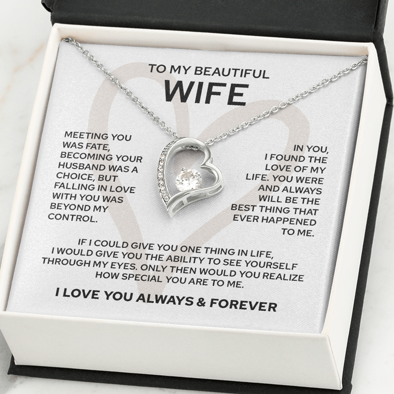 To my Wife | Forever Love Necklace